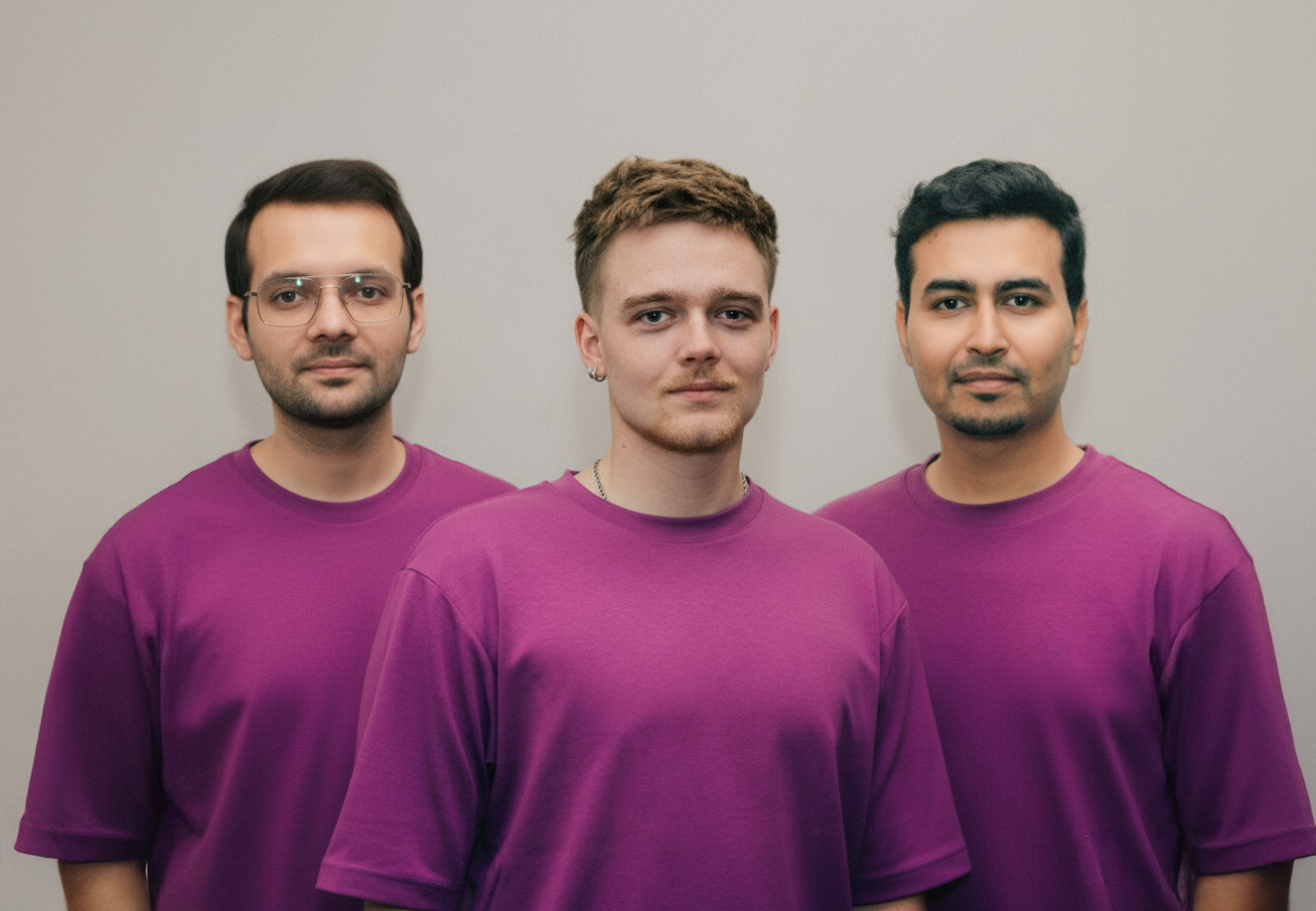 Optcl Leadership Team - Mukund Soni, Lasse Welz, Priyank Soni